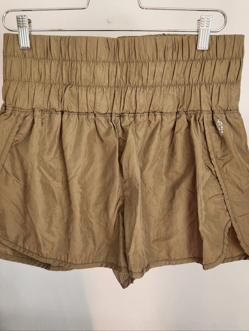 Free People Movement Olive Green Shorts